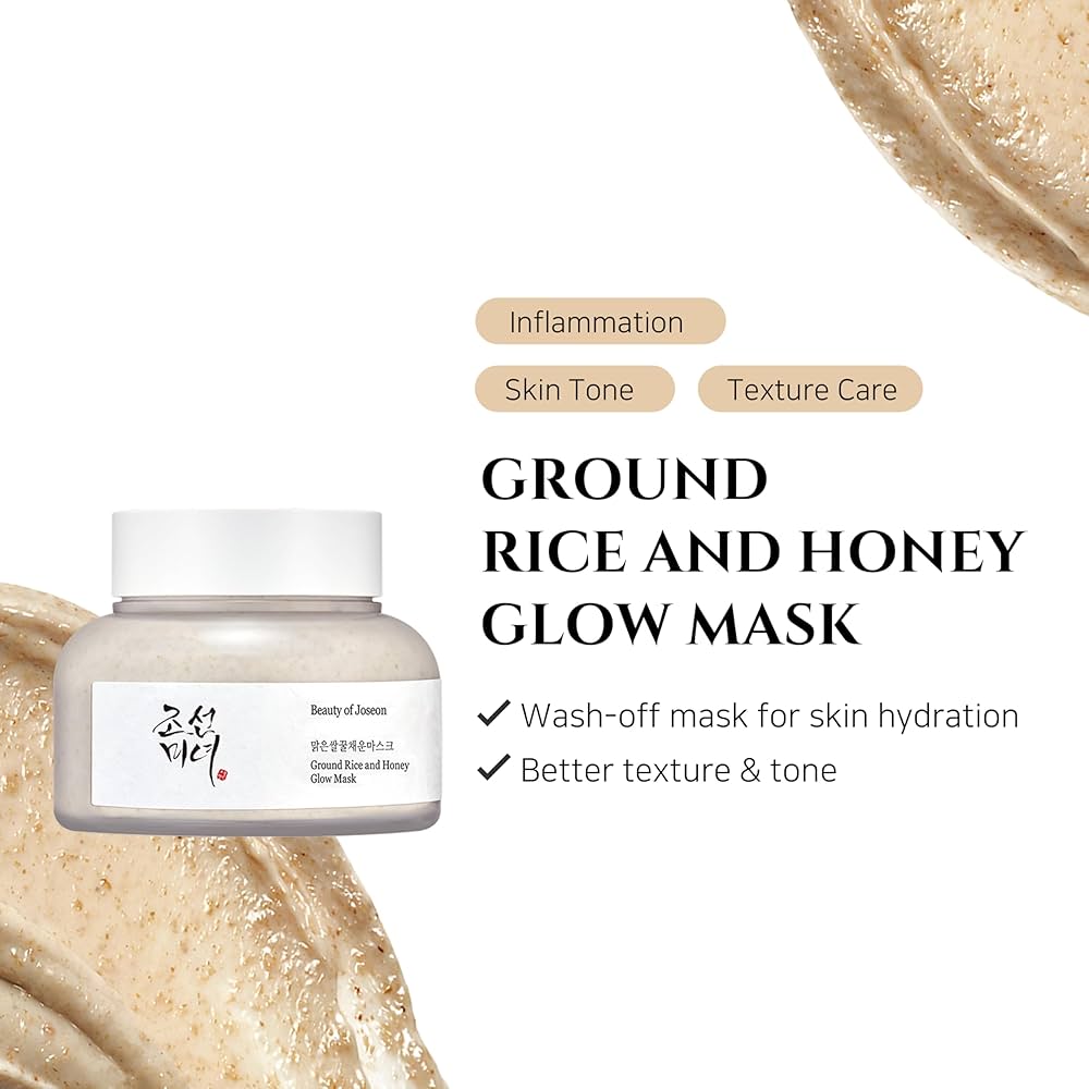 Ground Rice And Honey Glow Mask 150ml BEAUTY OF JOSEON