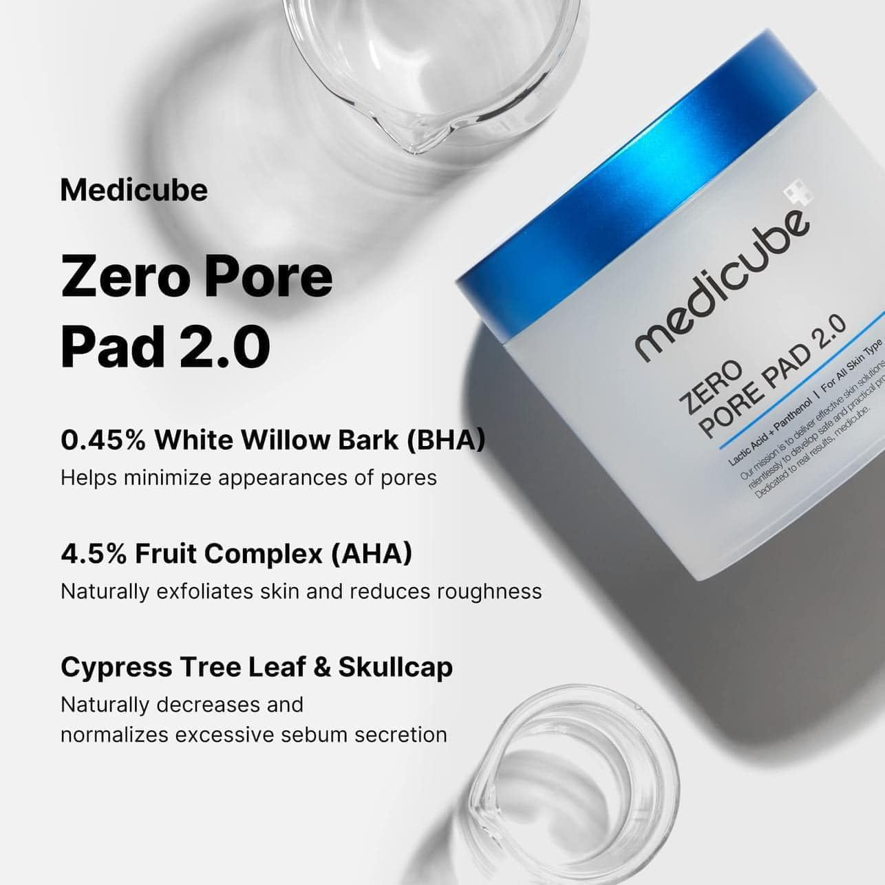 Zero Pore Pad 2.0 Medicube (70 pcs)