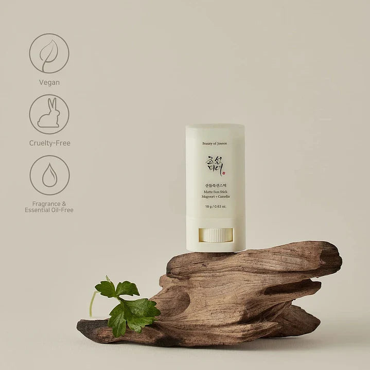 Matte sun stick : Mugwort + Camilia
18g
Beauty of Joseon