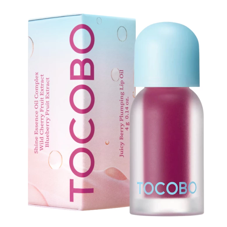 Juicy Berry Plumping Lip Oil 02 Berry Brandy TOCOBO
