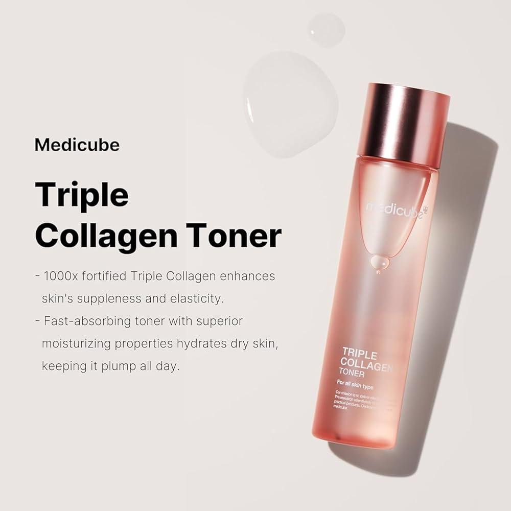 Triple Collagen Toner 4.0 140ml MEDICUBE