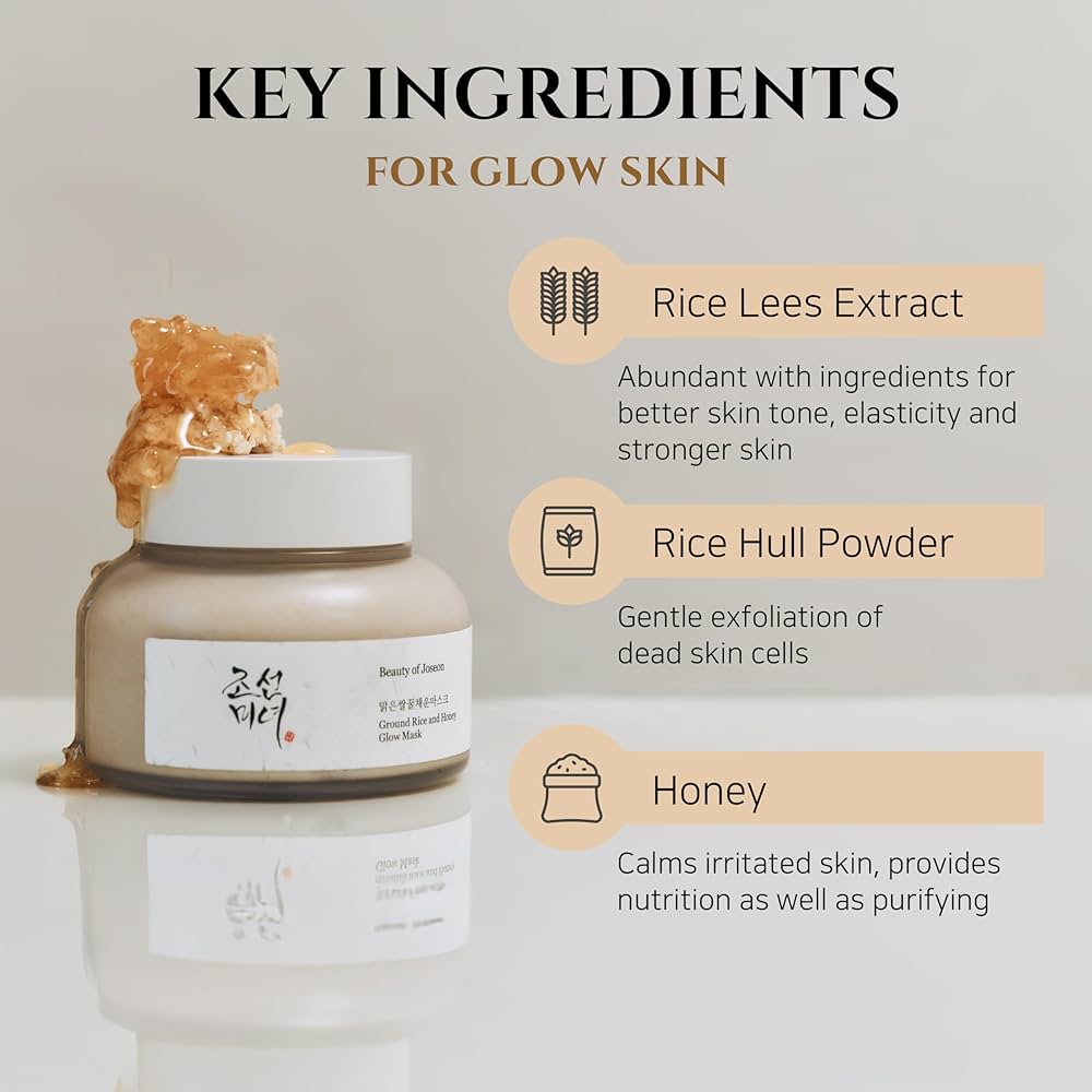 Ground Rice And Honey Glow Mask 150ml BEAUTY OF JOSEON
