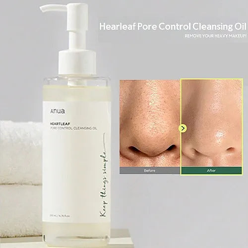 HEARTLEAF PORE CONTROL CLEANSING OIL 200ml ANUA